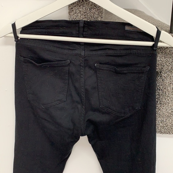 CITIZENS OF HUMANITY BLACK AVEDON SLICK SKINNY LEG JEAN - Picture 3 of 6